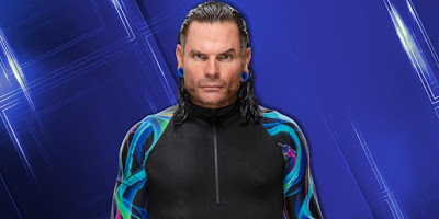 Jeff Hardy Backstage For Tonight's Smackdown