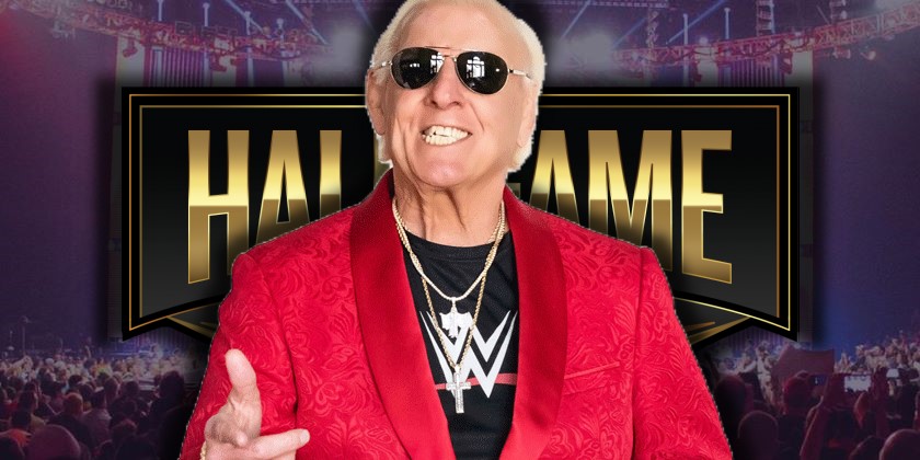 Ric Flair Stretchered Out Following Randy Orton Punt Kick (Video)