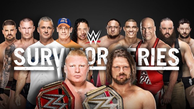 WWE SURVIVOR SERIES 2017 POSTER