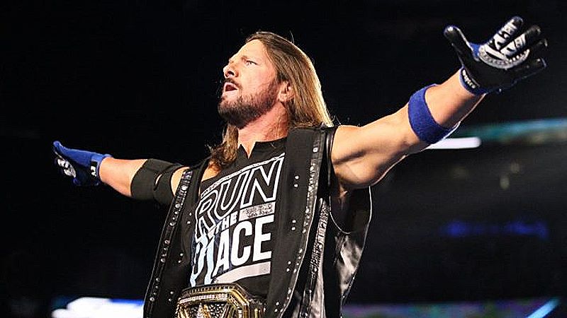 AJ Styles Destroys Drew McIntyre During WWE Title Ascension Ceremony