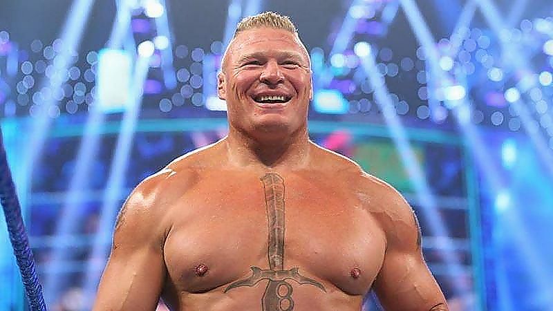 Brock Lesnar Now Sporting A Clean Shaven Look