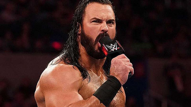 News On Drew McIntyre Getting Busted Open During RAW