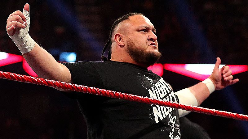 Samoa Joe Relinquishes NXT Title