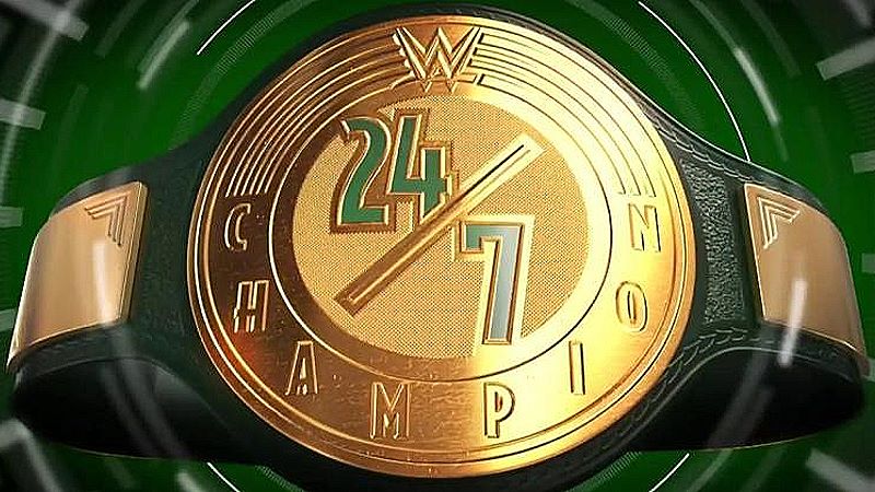 The WWE 24/7 Title Is Offically Retired