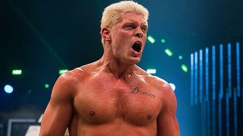 Photos Of Cody Rhodes Scorched Back