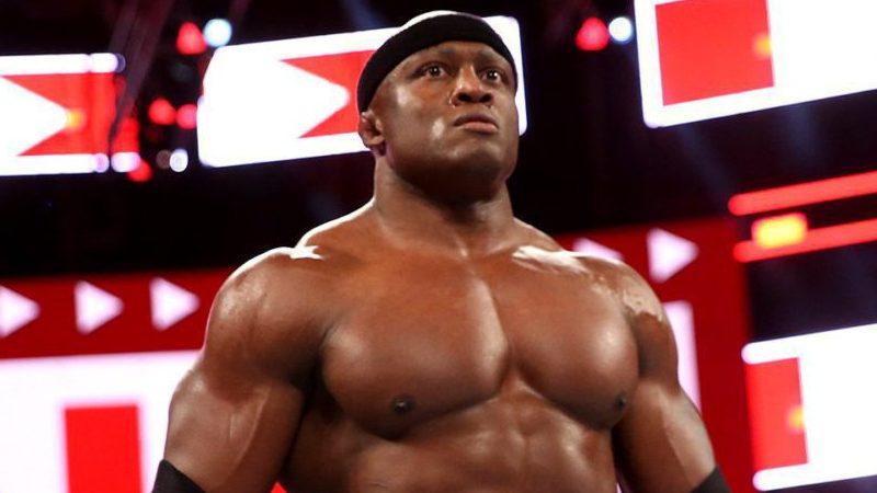 Top Rope Breaks During WWE Live Main Event - Bobby Lashley Reacts