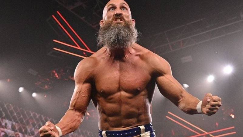 Tommaso Ciampa and Pete Dunne Backstage at Tonight’s RAW