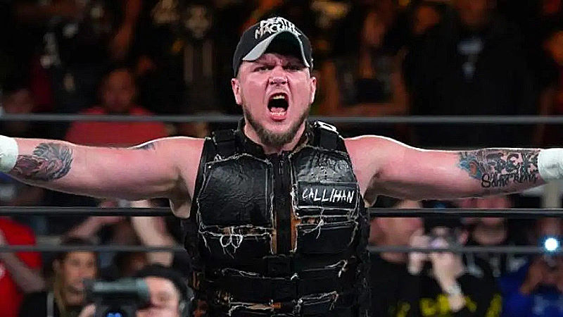 Sami Callihan Shows His Injured Ankle (Photo)