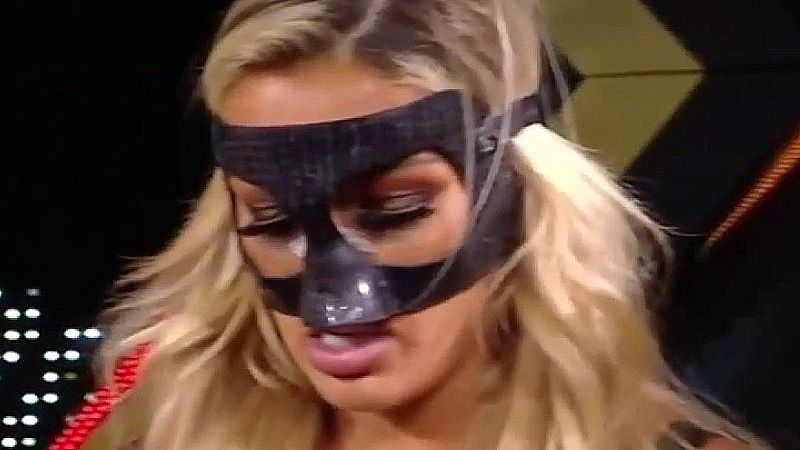 Mandy Rose Now Wearing A Mask On NXT