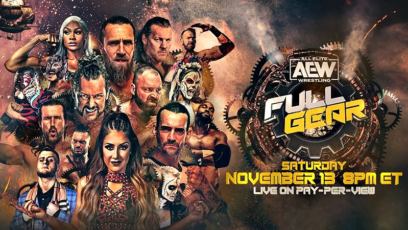 Updated Card For AEW Full Gear