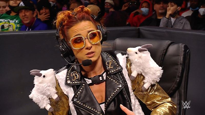 Becky Lynch On Whether She And Seth Rollins Discuss Their Fancy Outfits