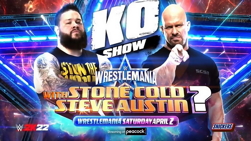 Kevin Owens Challenges Steve Austin At WrestleMania 38