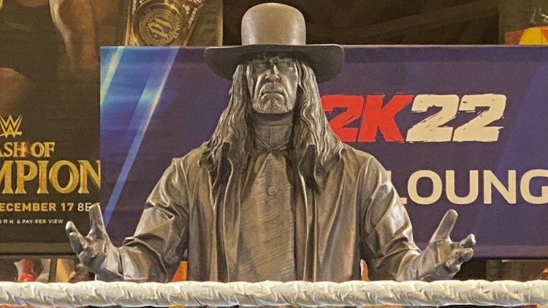 The Undertaker Statue Revealed (Photos - Videos) - Wrestling Attitude