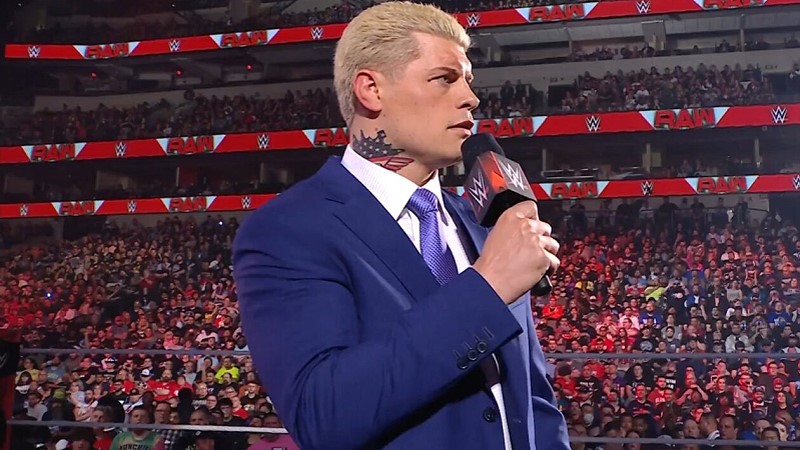 Backstage News on Cody Rhodes Non-PG Promo on WWE RAW