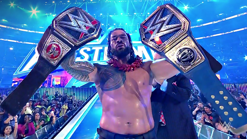 Roman Reigns Defeats Brock Lesnar At WrestleMania 38 - Crowned Undisputed WWE Universal Champion