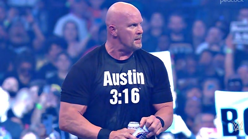 Steve Austin Backstage At Sunday Stunner