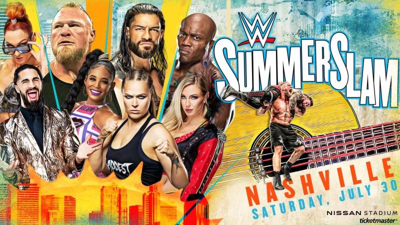 New Title Match Announced For WWE SummerSlam - Updated Card