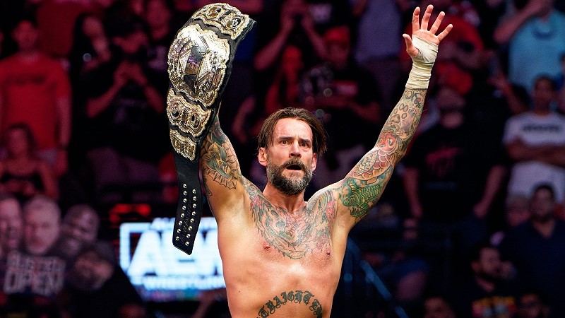 CM Punk Talks Not Relinquishing AEW World Title After Injury