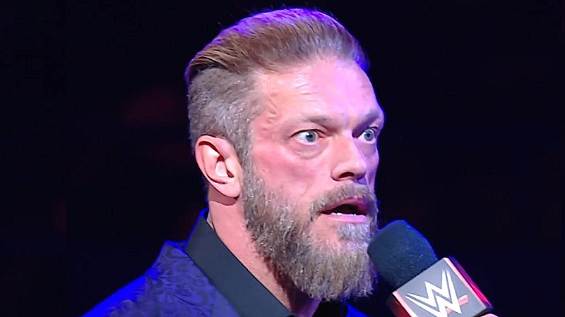Edge Debuts New Look On RAW
