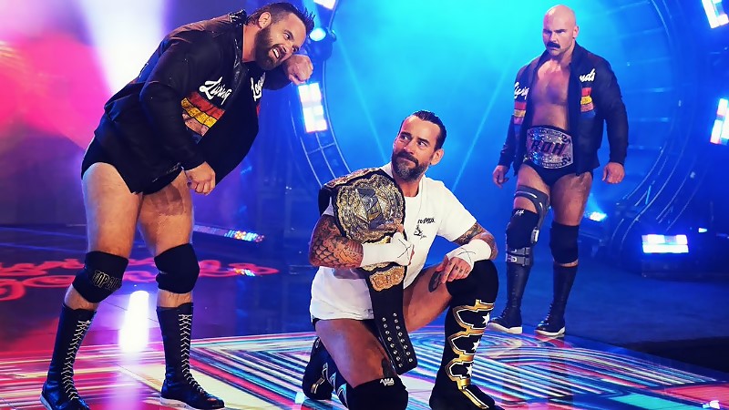 Dax Harwood Teases CM Punk Returning For AEW Trios Titles