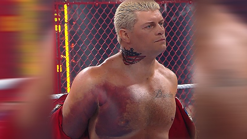 Cody Rhodes Shows Off The Bruising Progression Of His Torn Pec (Photos)