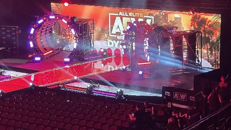 AEW Debuting New Stage Tonight On Dynamite (Photos)