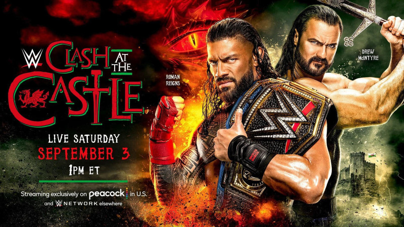 Set Revealed For WWE Clash At The Castle