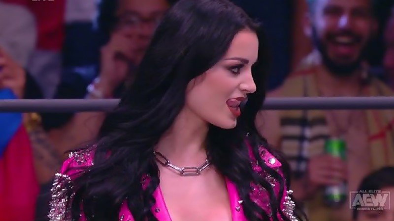 Saraya (Paige) Debuts For AEW At Grand Slam