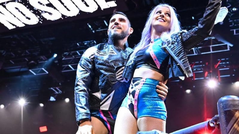 Candice LeRae Reunites with Johnny Gargano and Tommaso Ciampa