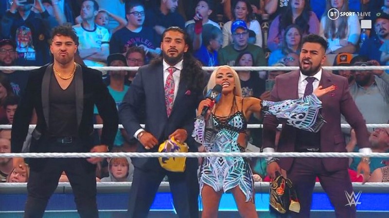 Legado Del Fantasma Makes SmackDown Debut With Zelina Vega