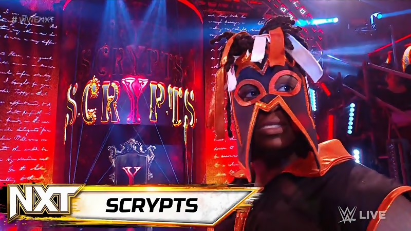 SCRYPTS Makes NXT Debut - Identity Revealed