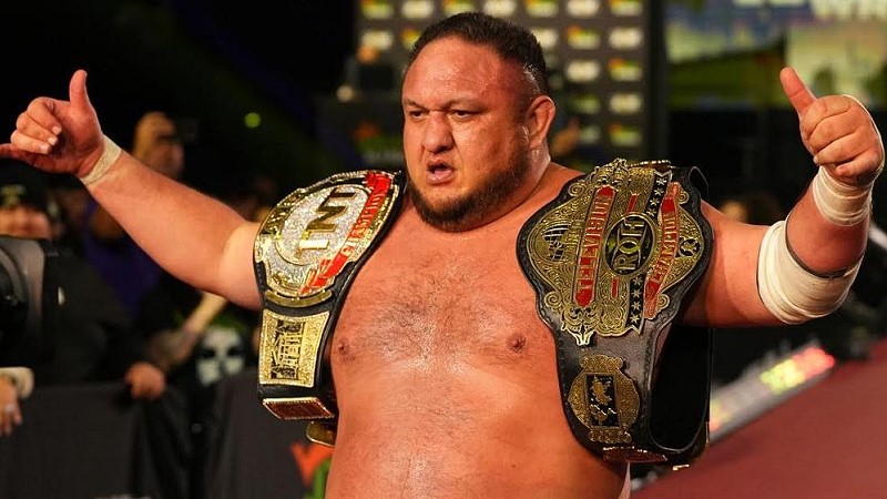 Samoa Joe Wins AEW World Title at AEW Worlds End