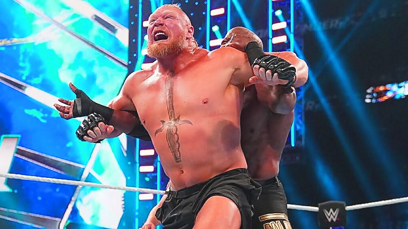 Backstage News On Brock Lesnar Vs Bobby Lashley At Elimination Chamber