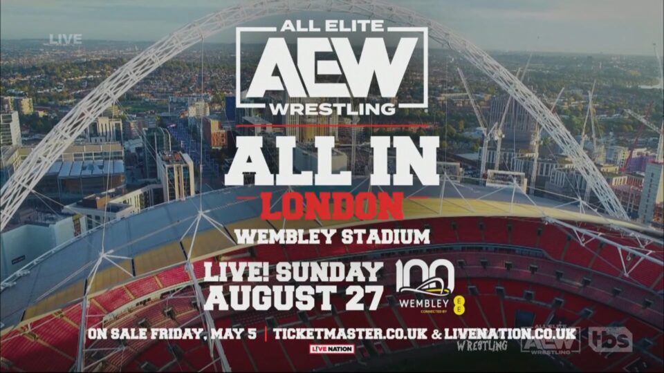 AEW Reaches 50,000 Tickets Sold For All In
