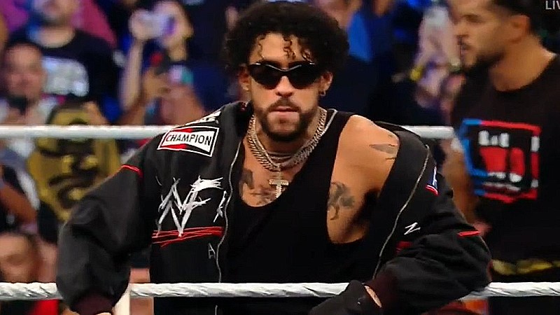 Backstage News On Bad Bunny Using WWF Logo On SmackDown