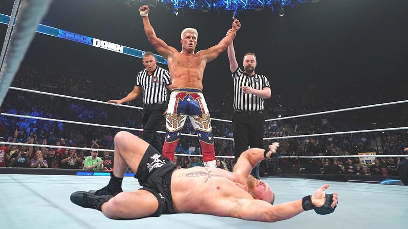 Possible Date For Brock Lesnar Vs Cody Rhodes III