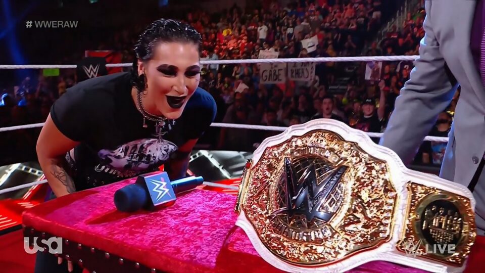 WWE Women's World Title Match Set For 9/11 RAW