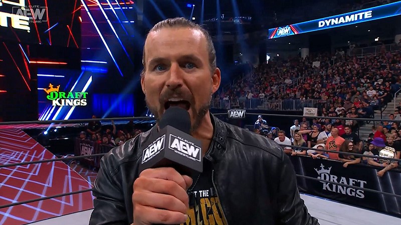 Adam Cole Reacts to MJF Brawling With Samoa Joe at AEW All Out