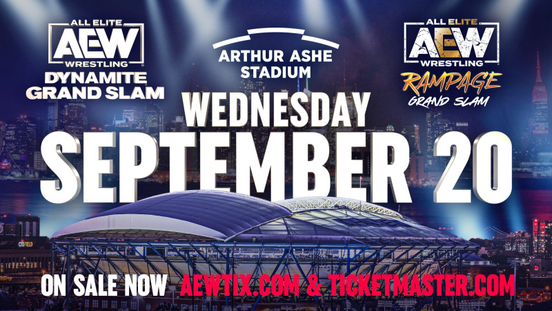 Four Title Matches and More Confirmed for AEW Dynamite Grand Slam