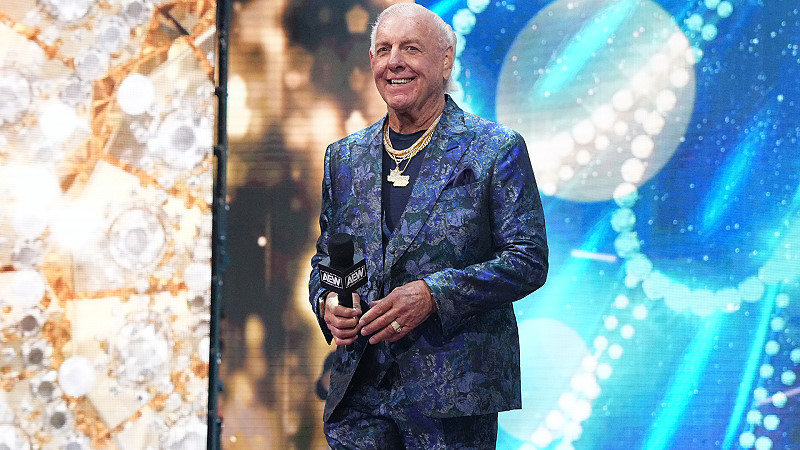 Ric Flair Contemplates Departure from AEW Amid Criticism of Taped Rampage Promo