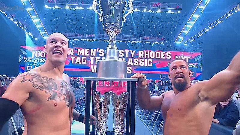 Los ganadores del Dusty Rhodes Tag Team Classic