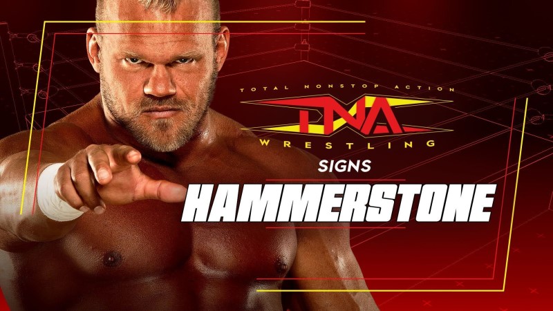 Hammerstone Signs with TNA Wrestling, Match Set for Sacrifice
