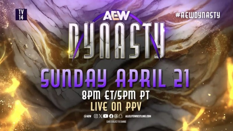 International Title Match Set For AEW Dynasty, Updated Card