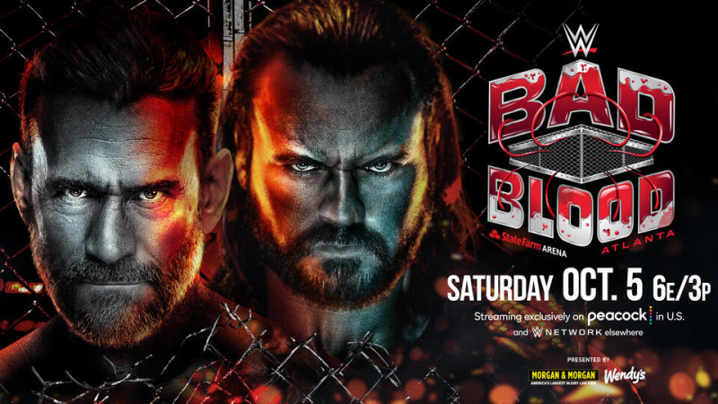 Drew McIntyre vs CM Punk in Hell in a Cell Set for WWE Bad Blood