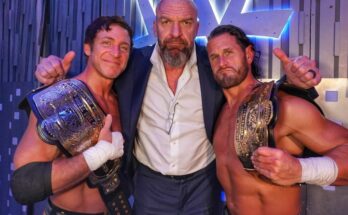 Triple H Reacts to Motor City Machine Guns Title Win