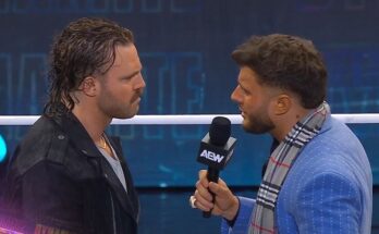 MJF Attempts to Set Hangman Page on Fire