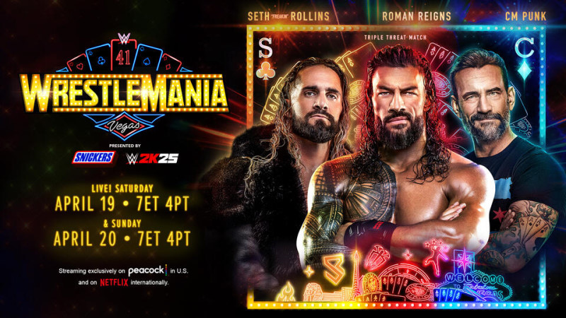 Opening WrestleMania Betting Odds Show Major Favorites for Title Changes