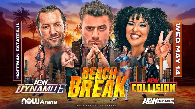 AEW Collision: Beach Break Spoilers for May 17