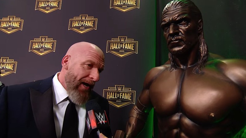 Triple H Honored with Life-Size Statue Ahead of WWE Hall of Fame Induction