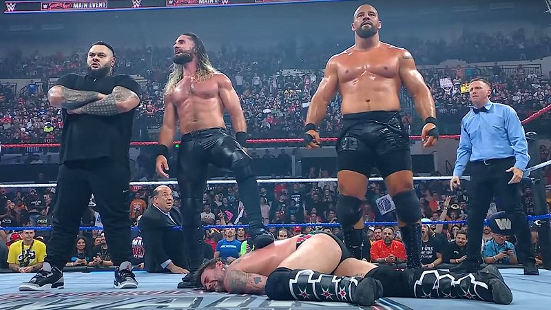 Bronson Reed Returns, Aligns with Rollins, Breakker, and Heyman